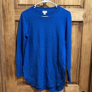 J. Crew women’s merino tunic sweater XS